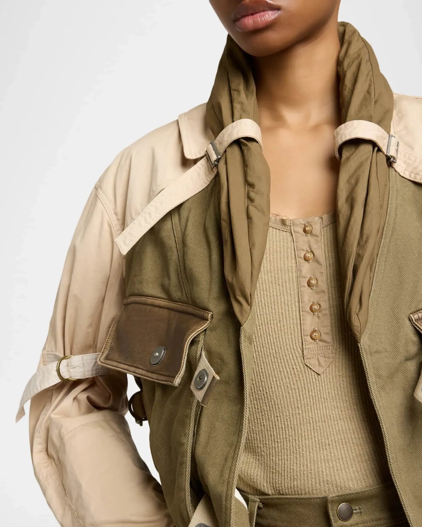 Jacke Julissa in Khaki