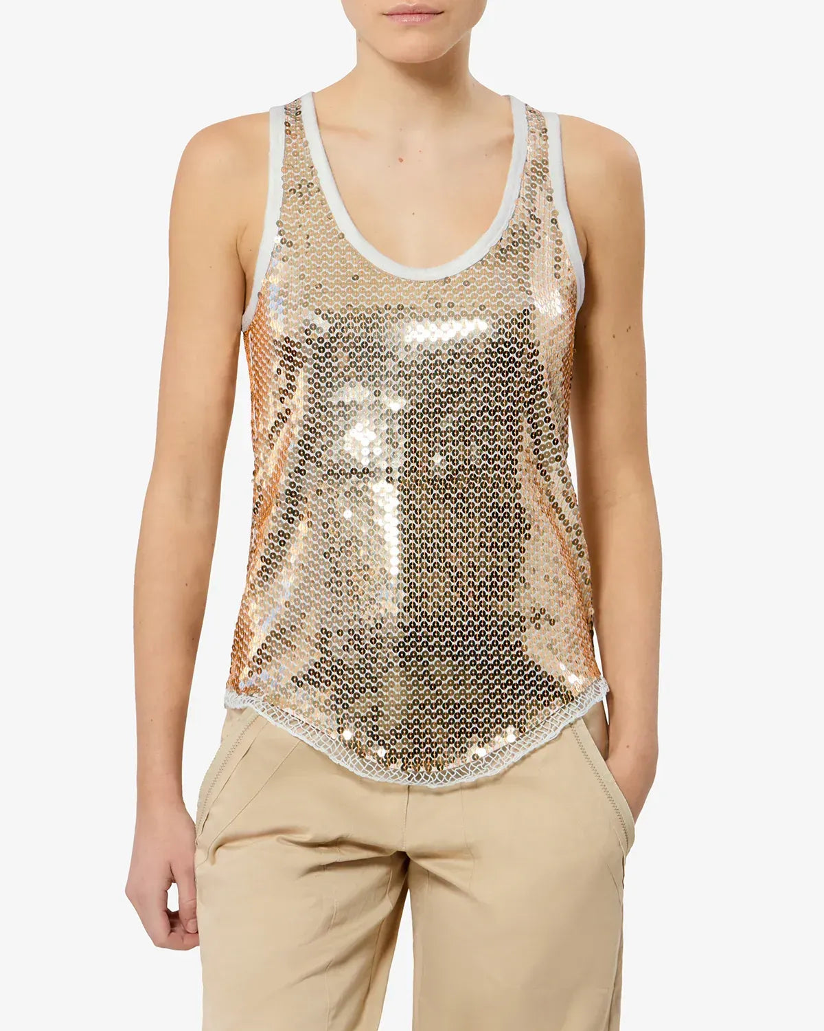 Top Renelle in Gold