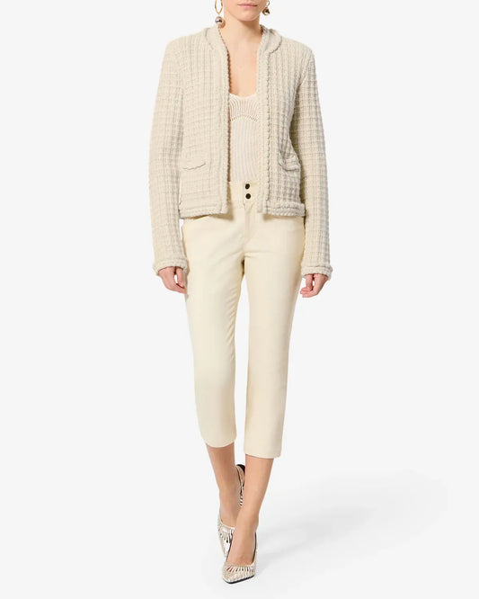 Cardigan Hortense in Ecru
