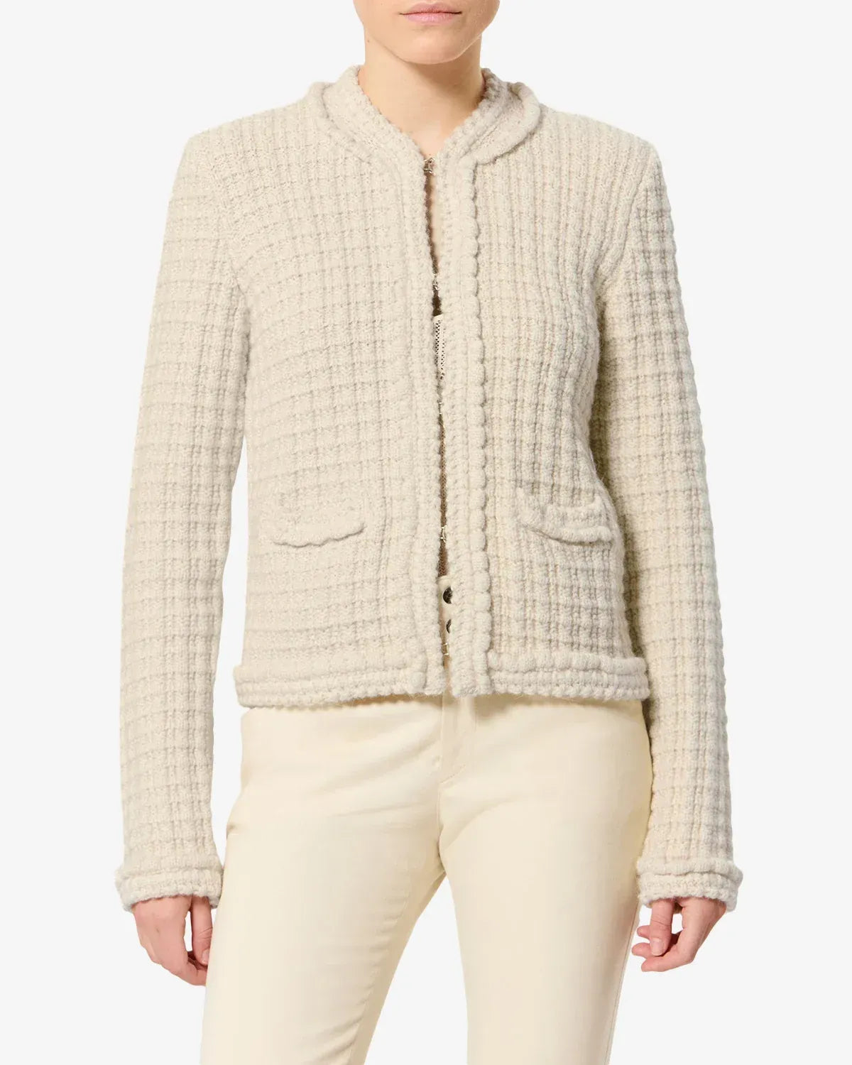 Cardigan Hortense in Ecru
