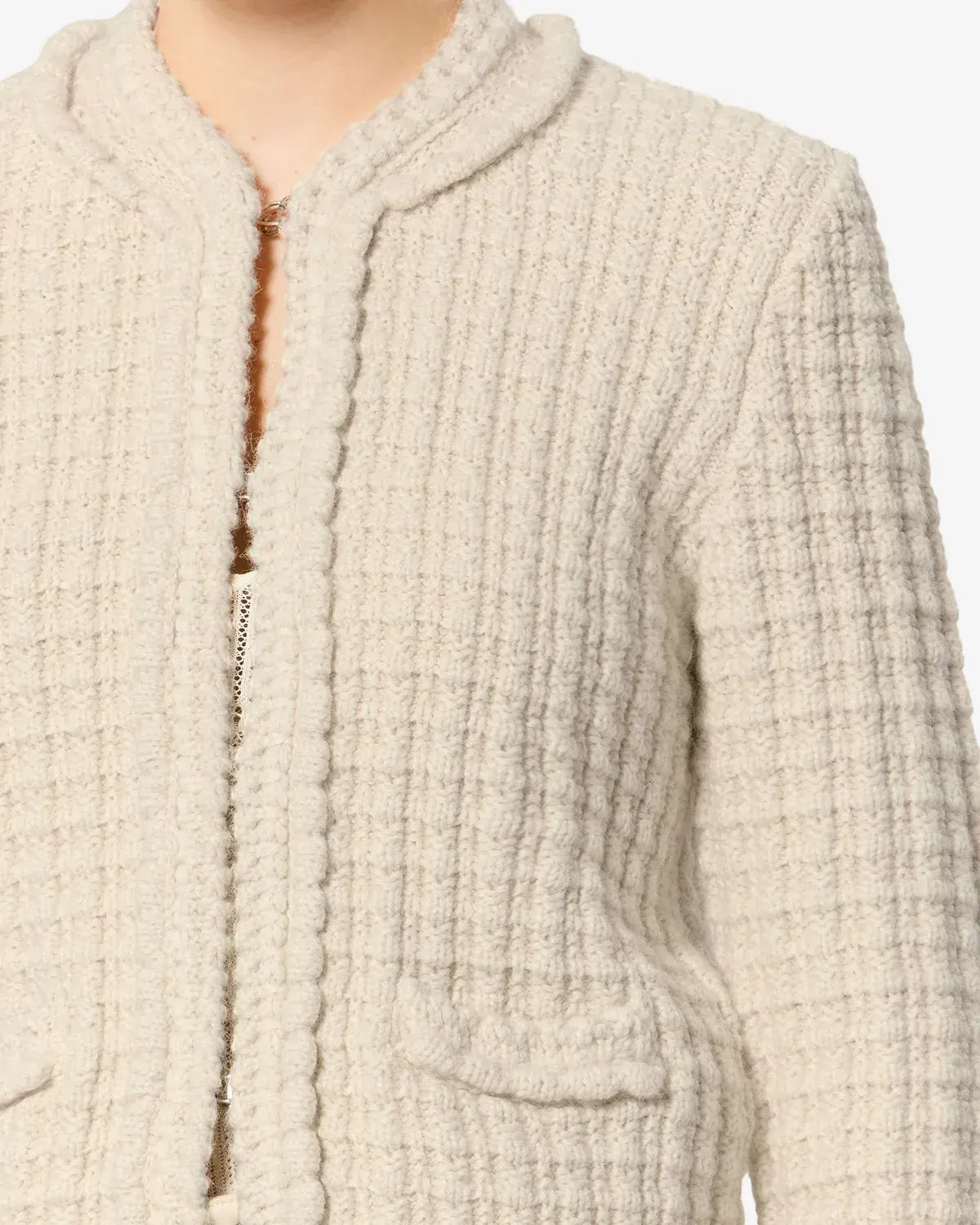Cardigan Hortense in Ecru