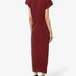 Kleid Nadela in Dark Burgundy