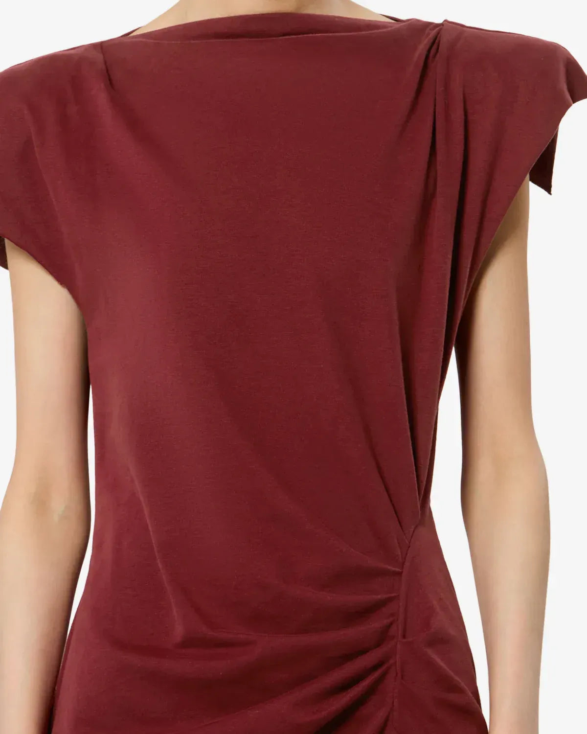 Kleid Nadela in Dark Burgundy