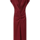 Kleid Nadra in Dark Burgundy