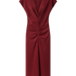 Kleid Nadra in Dark Burgundy