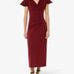 Kleid Nadra in Dark Burgundy