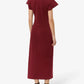 Kleid Nadra in Dark Burgundy