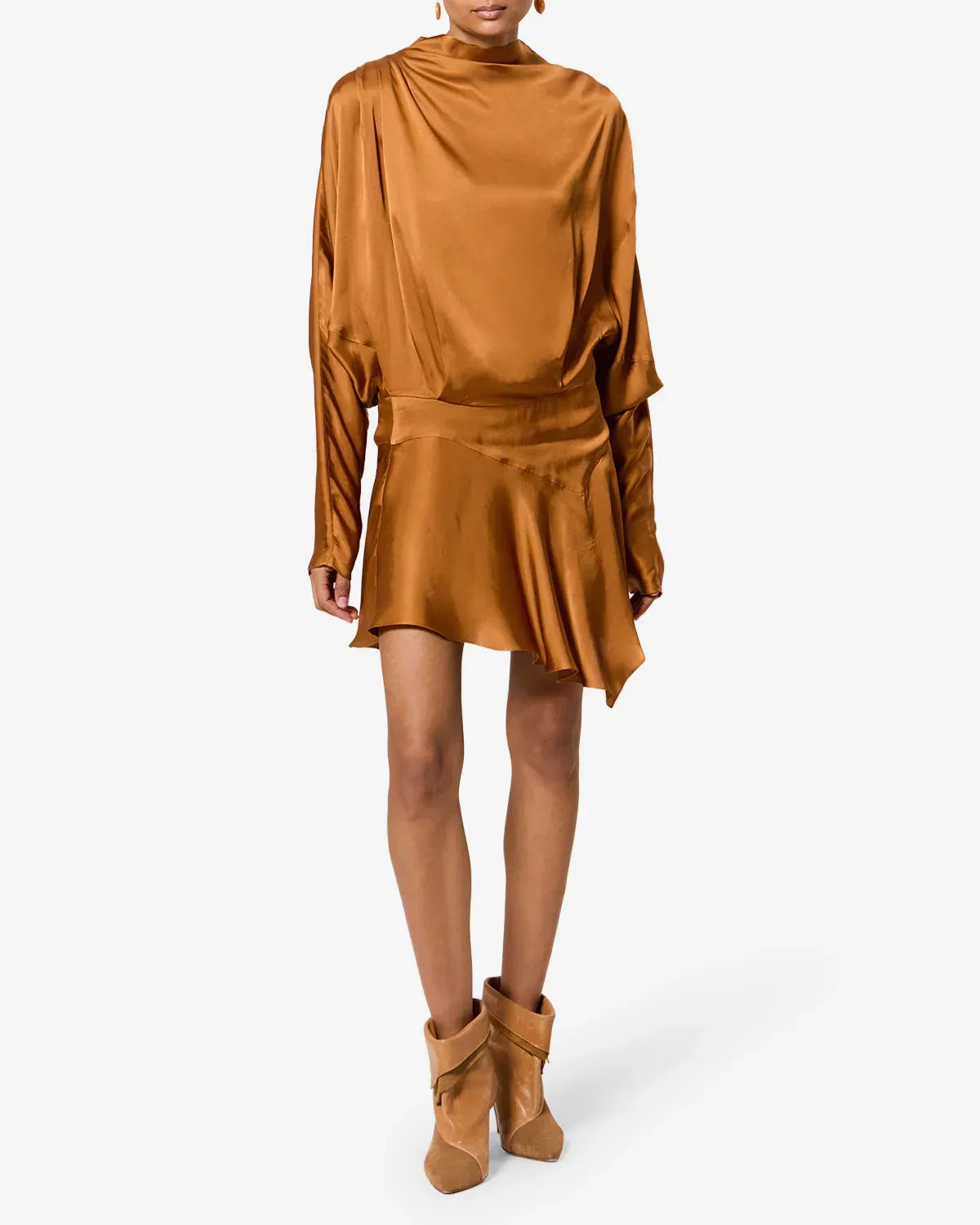 Kleid Neline in Caramel
