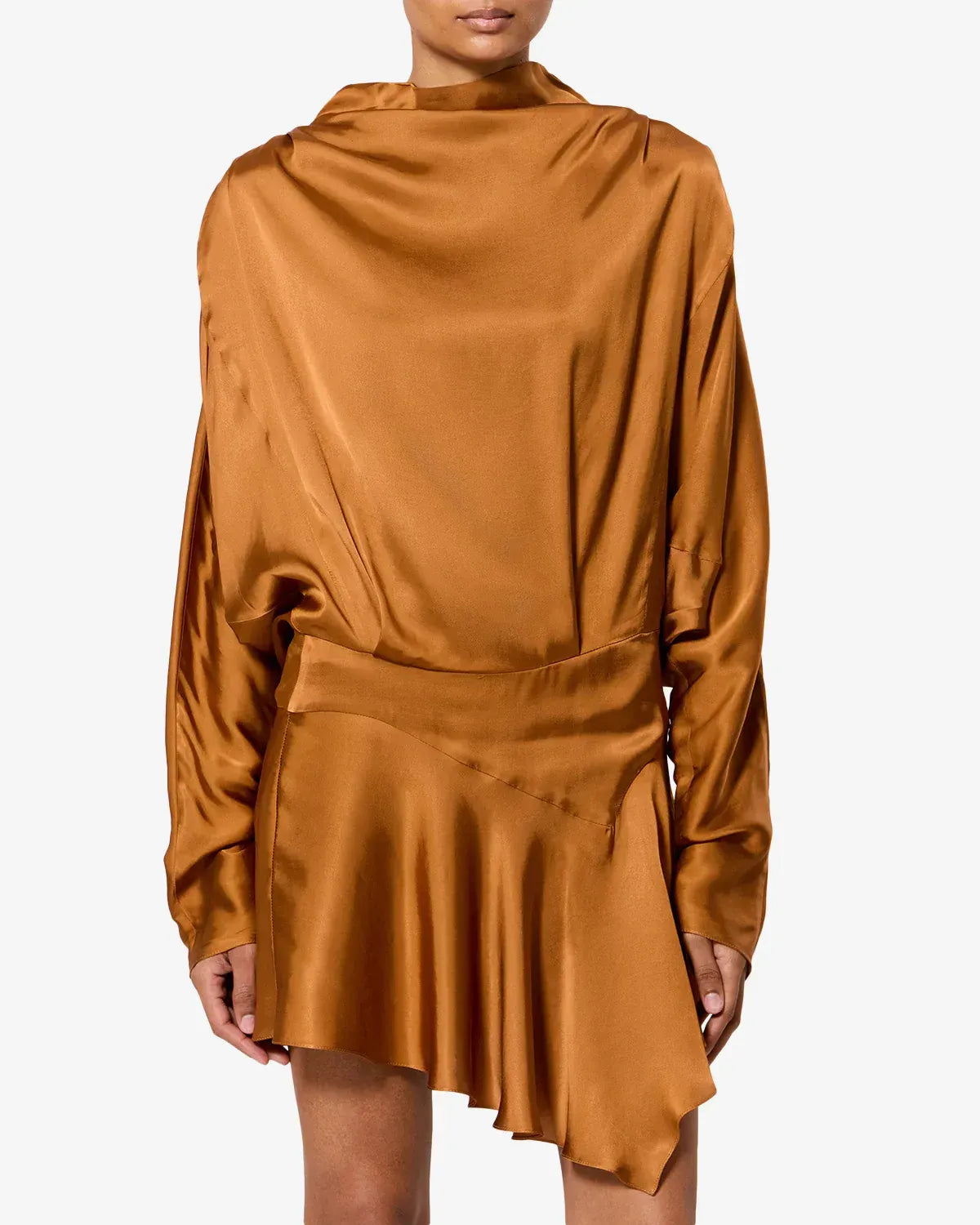 Kleid Neline in Caramel