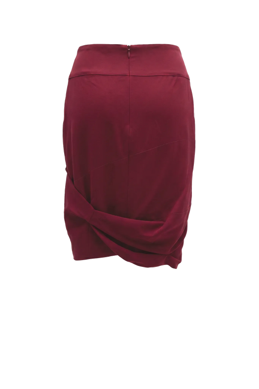 Rock Sabrina in Dark Burgundy