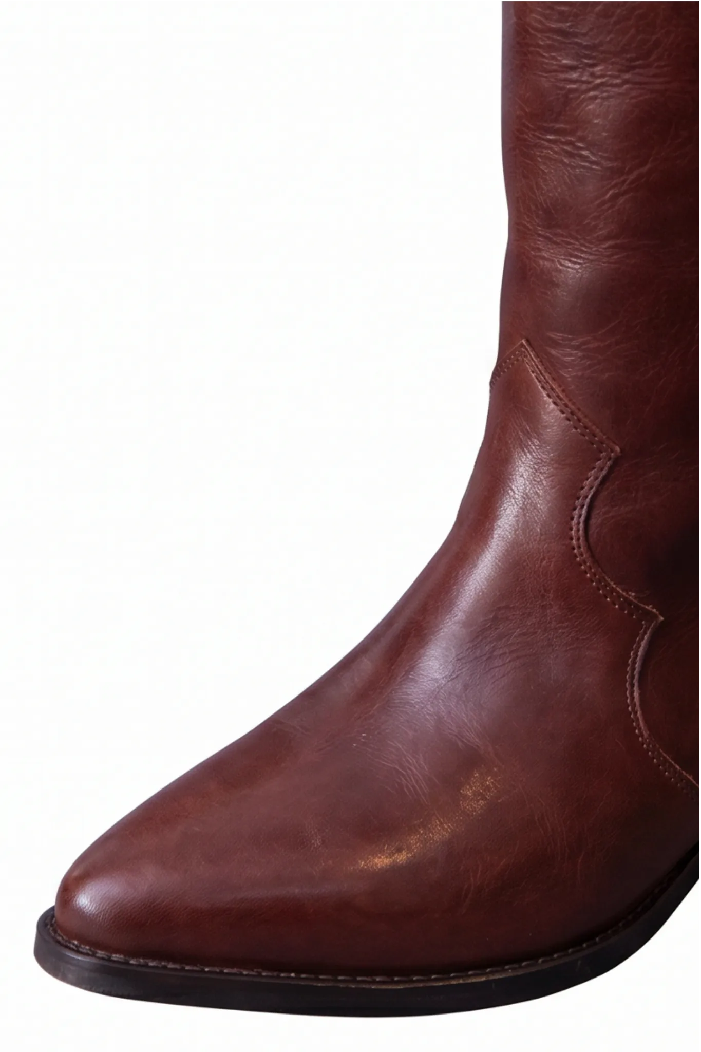 Stiefel Denvee High Boots in Mahagony
