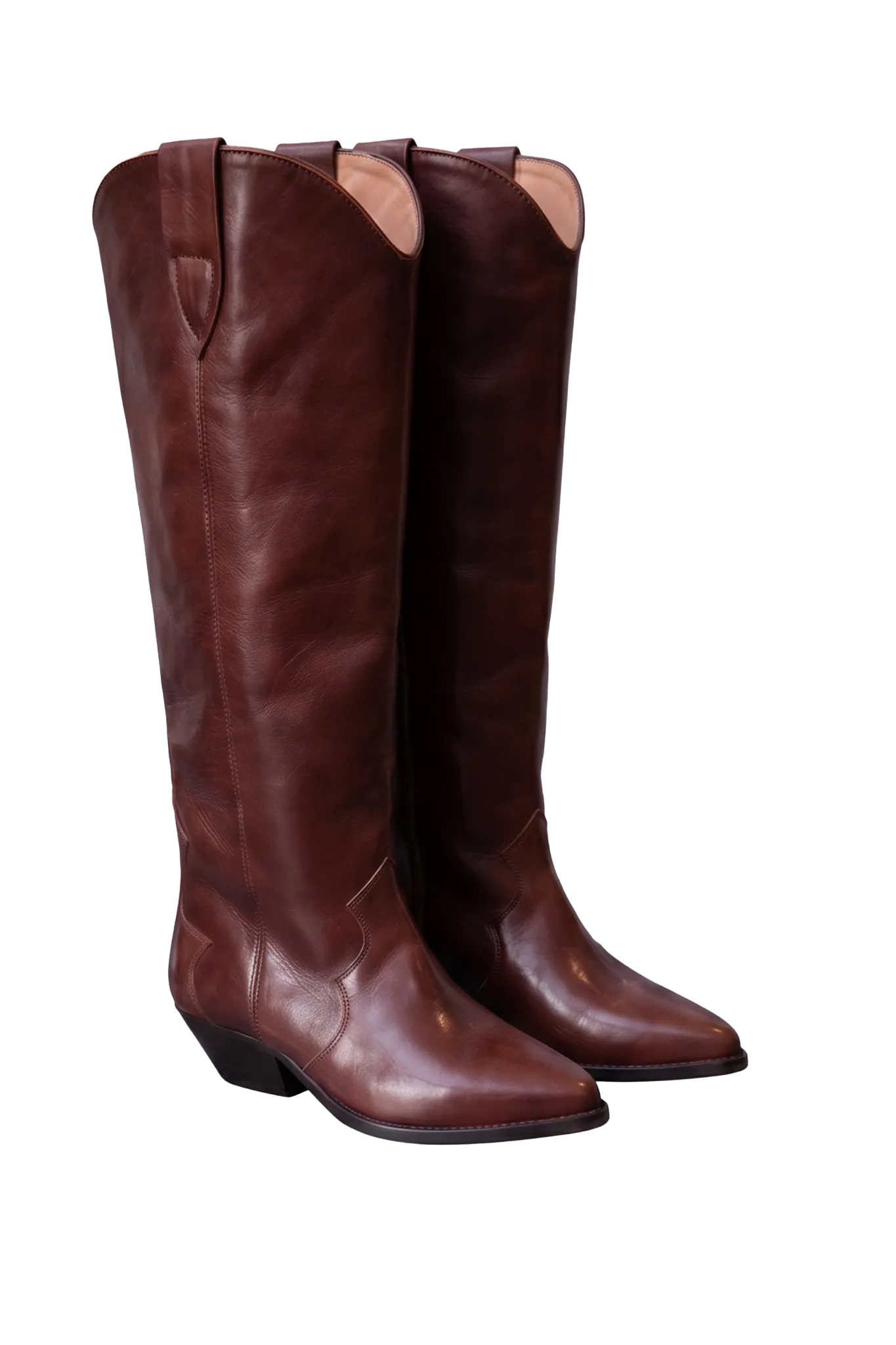 Stiefel Denvee High Boots in Mahagony