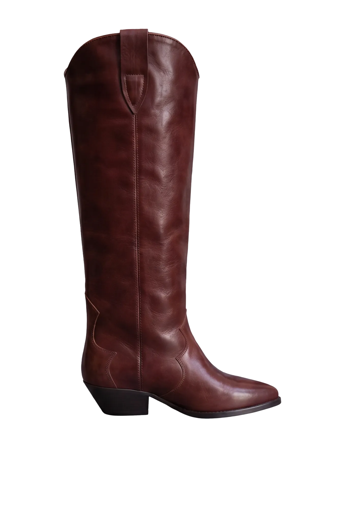 Stiefel Denvee High Boots in Mahagony