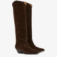 Stiefel Denvee High Boots in Chocolate
