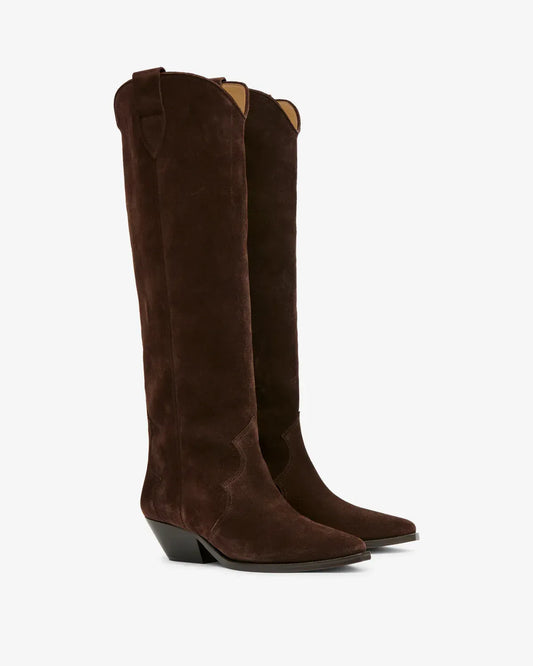 Stiefel Denvee High Boots in Chocolate