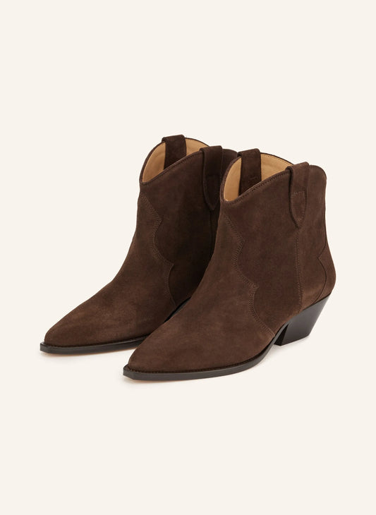 Stiefelette Dewina in Chocolate