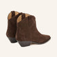Stiefelette Dewina in Chocolate