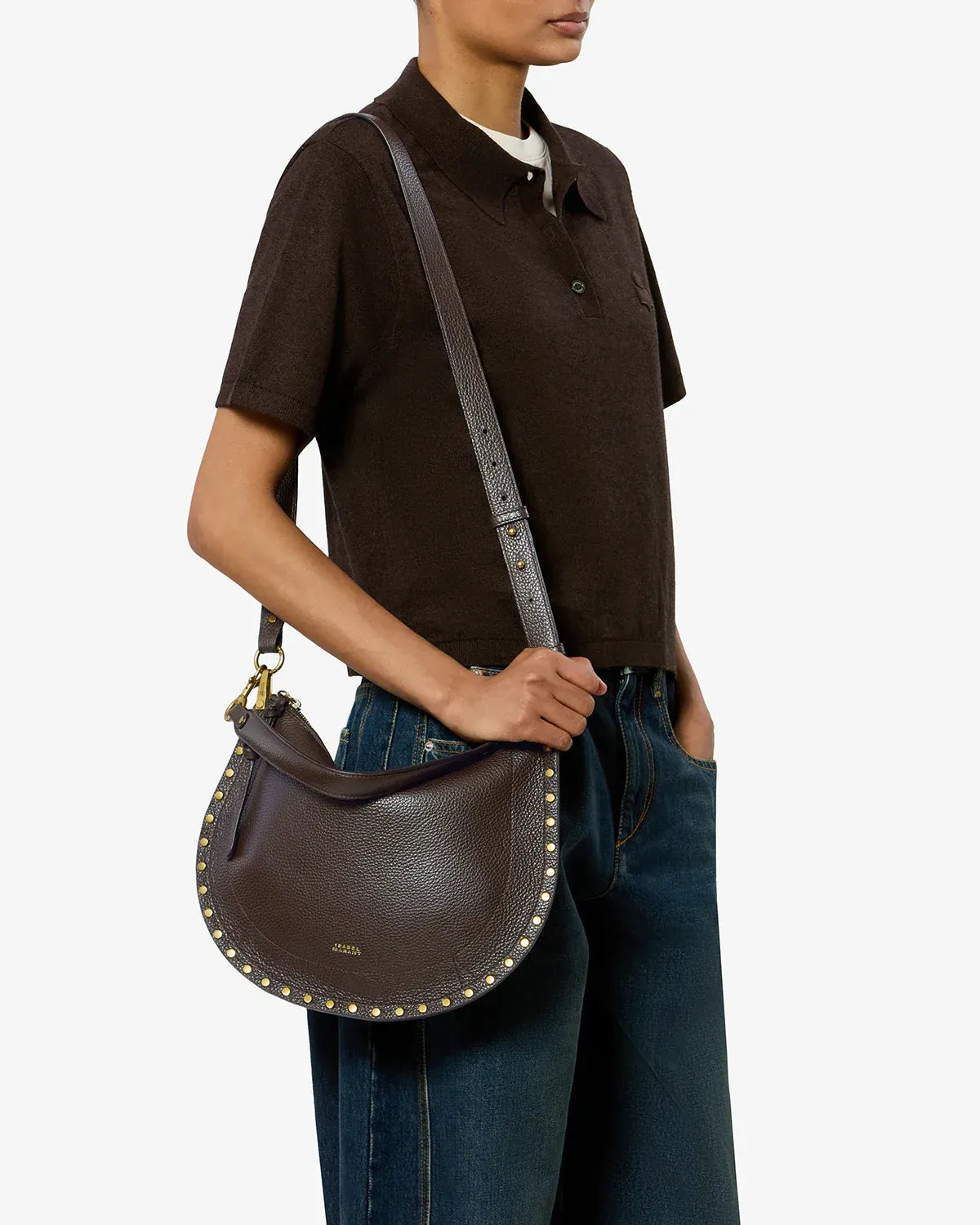 Tasche Oskan Soft Zip in Coffee