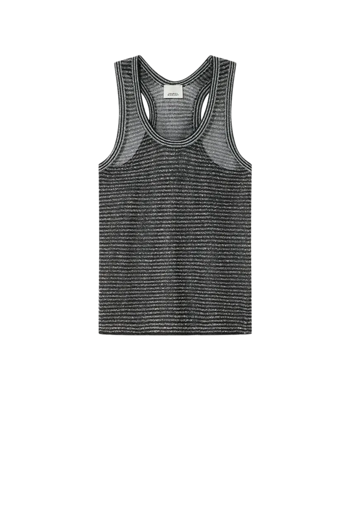 Top Cevara in Black/Silver