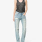 Top Cevara in Black/Silver