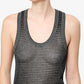 Top Cevara in Black/Silver