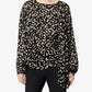 Bluse Firma in Black-Ecru