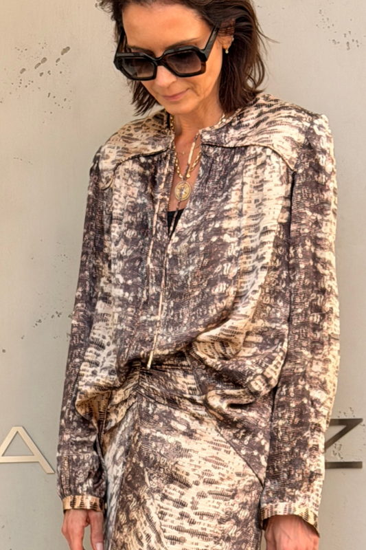Top Laraya in Beige