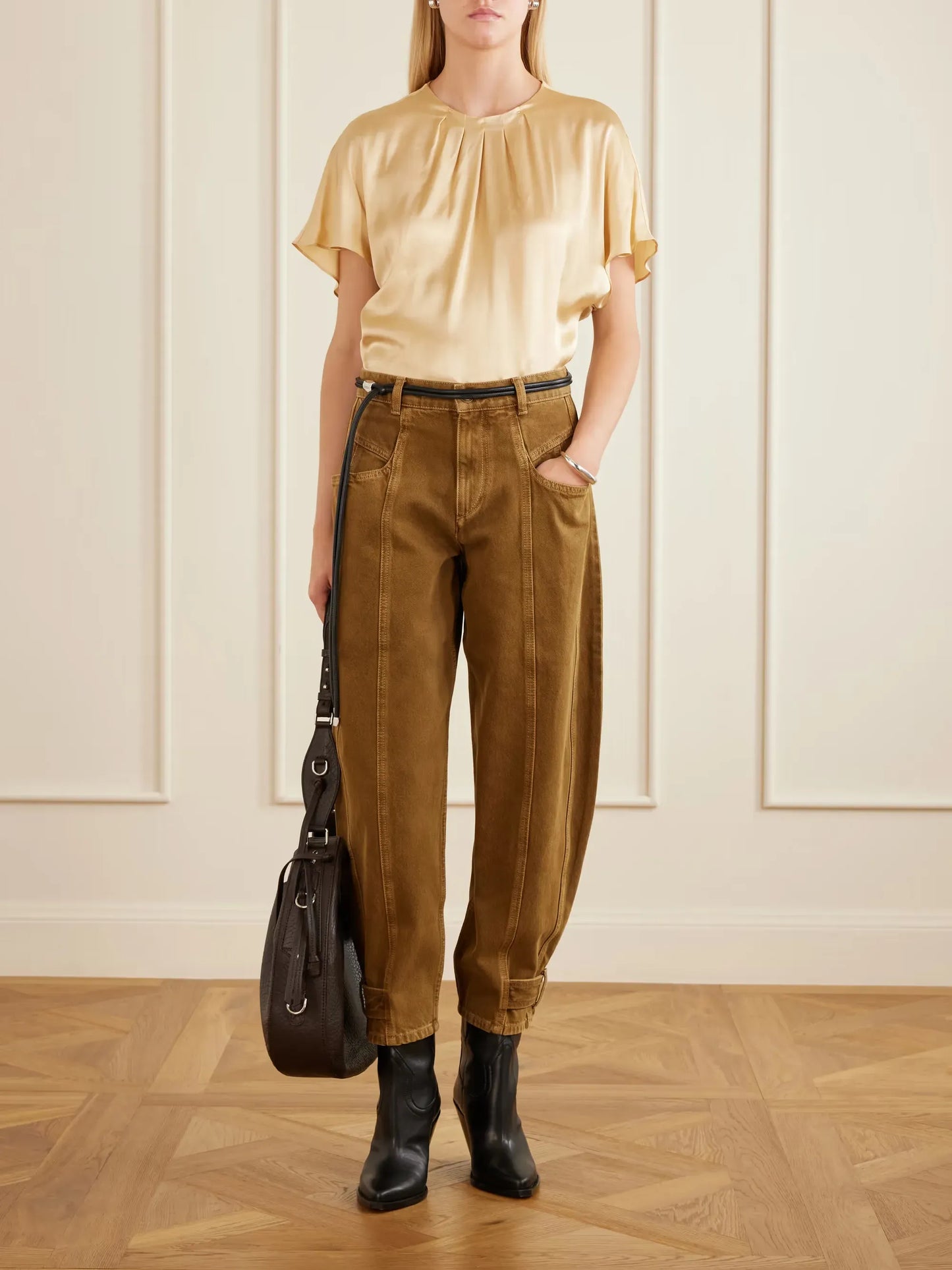 Top Sakine in Beige
