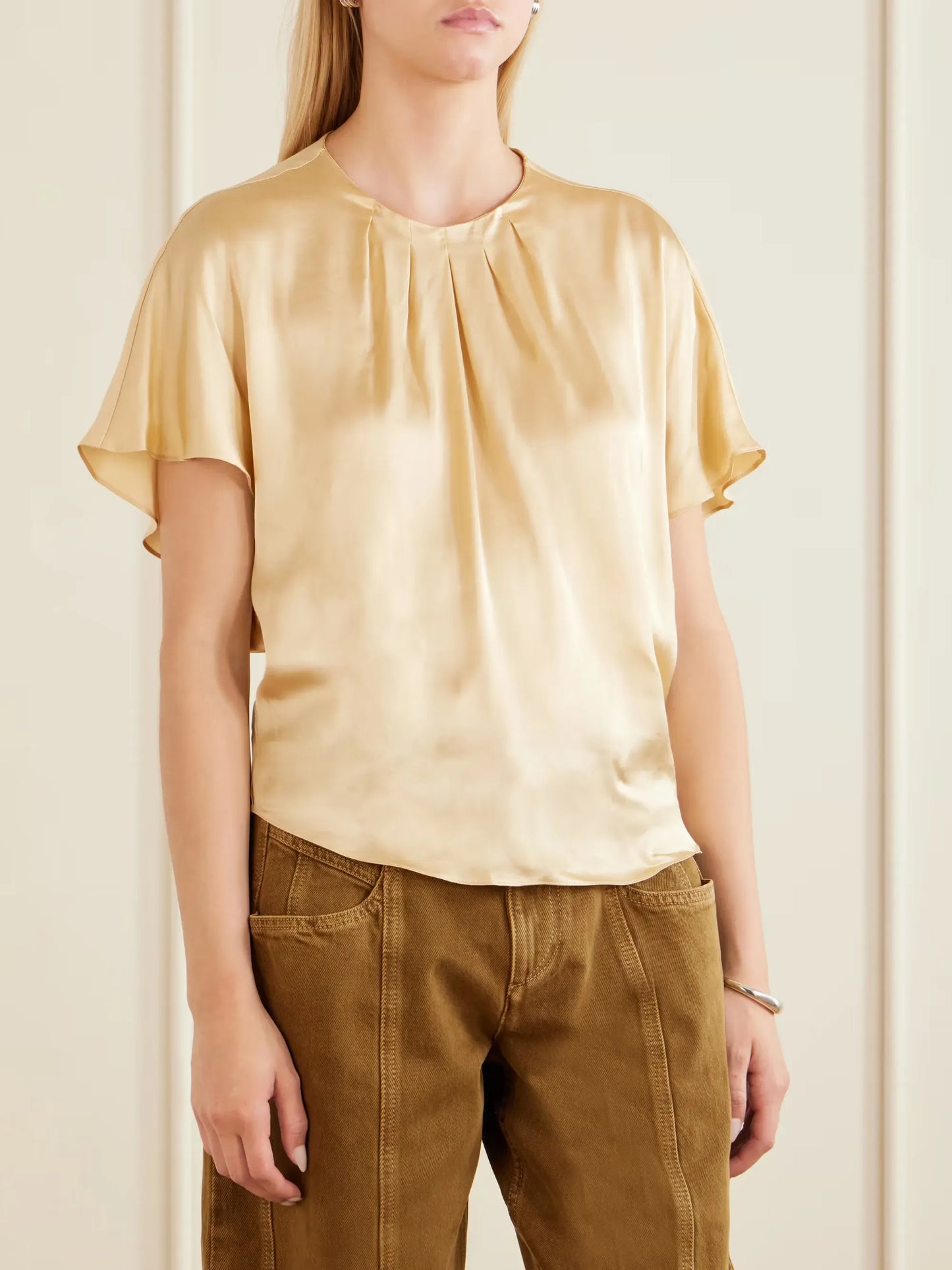 Top Sakine in Beige