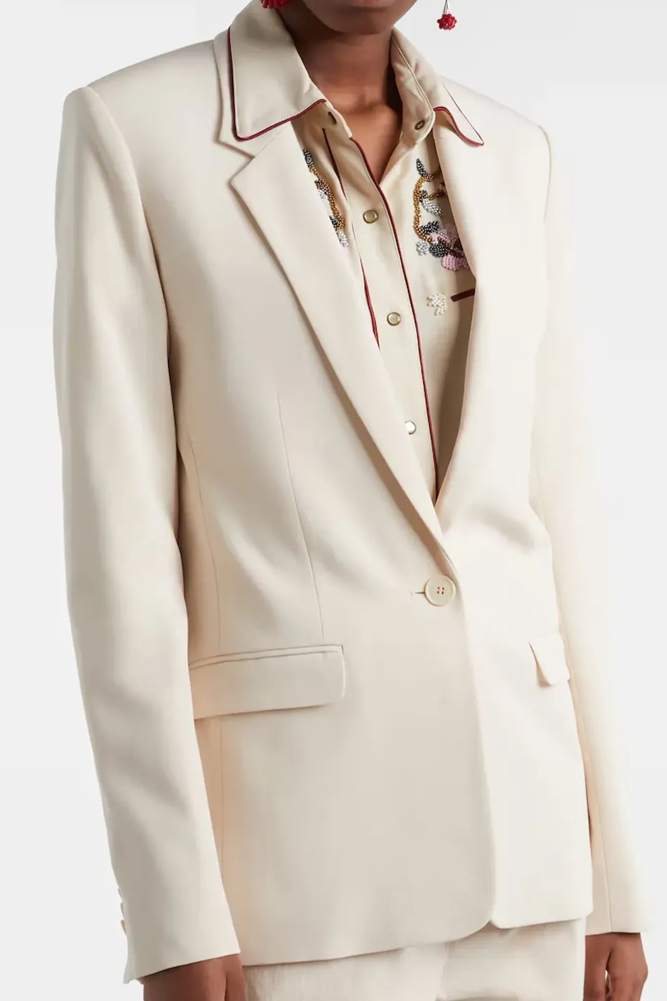 Blazer Feray in Ecru