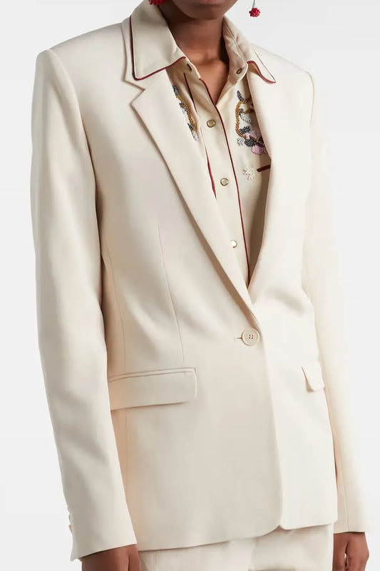Blazer Feray in ecru