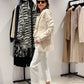 Blazer Feray in ecru