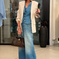 Blazer Feray in ecru