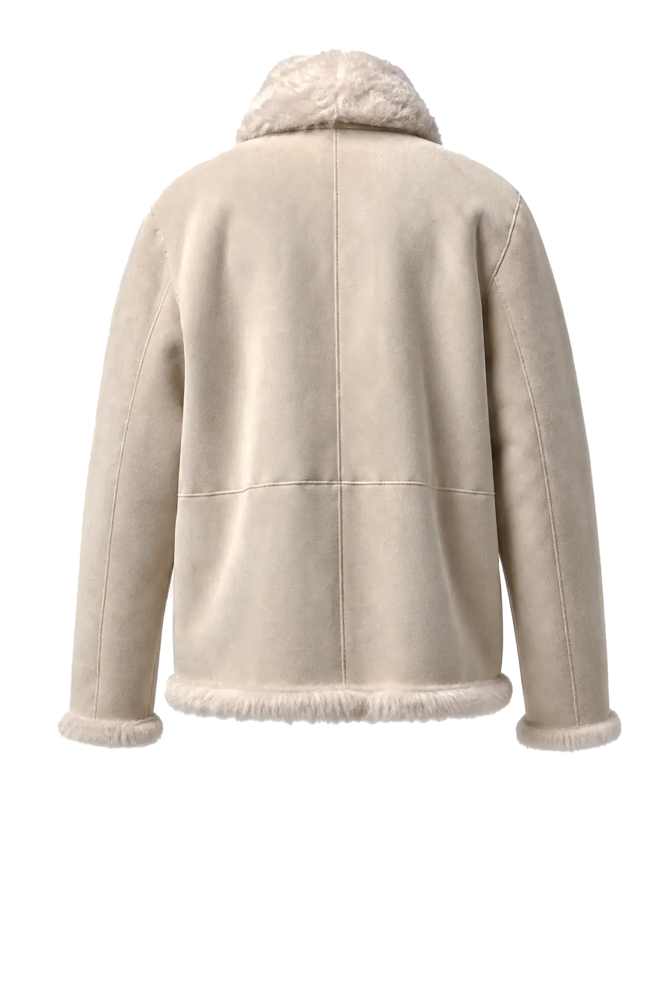 Lammfelljacke Cleo in Cream
