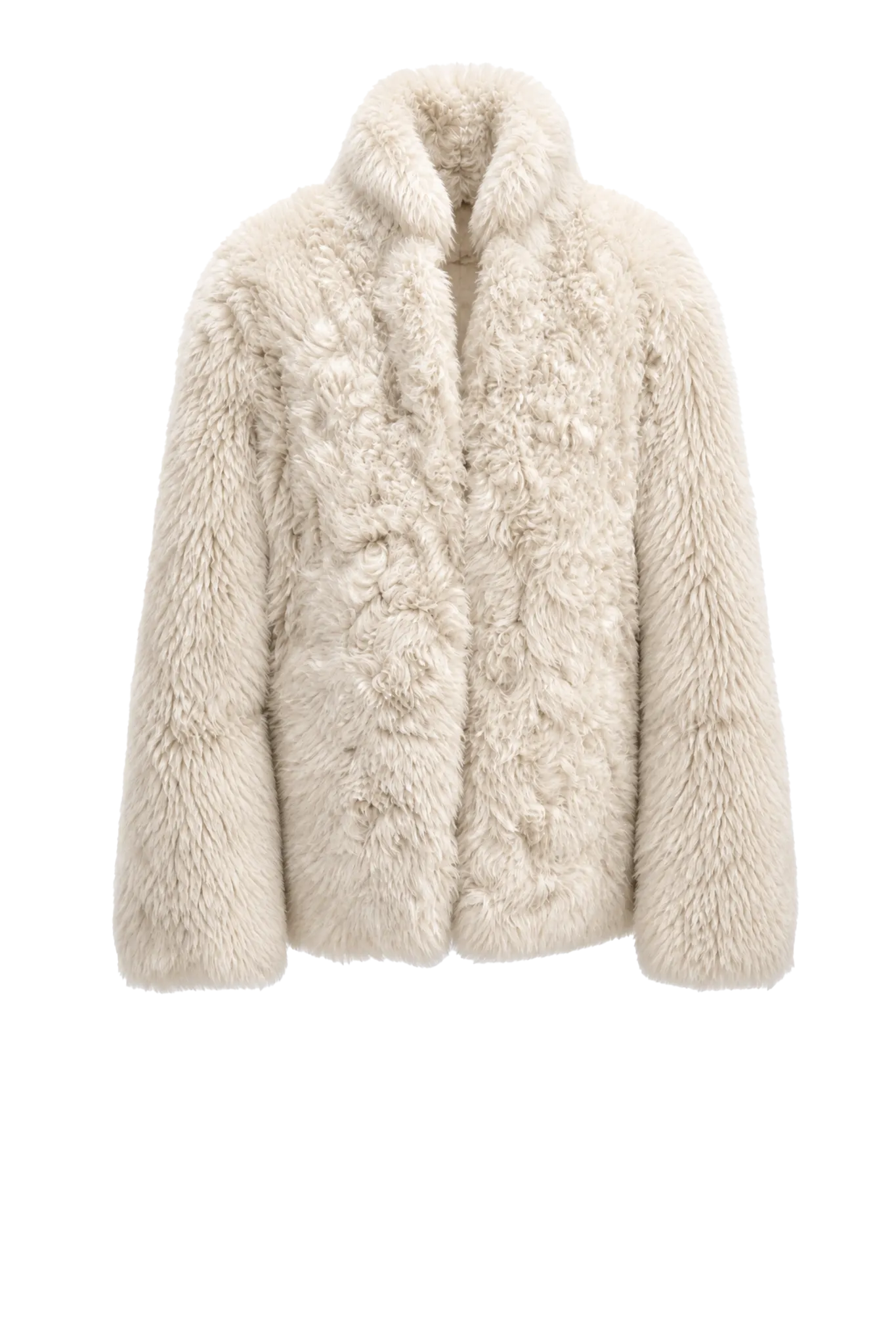 Lammfelljacke Cleo in Cream