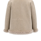 Lammfelljacke Cleo in Macchiato