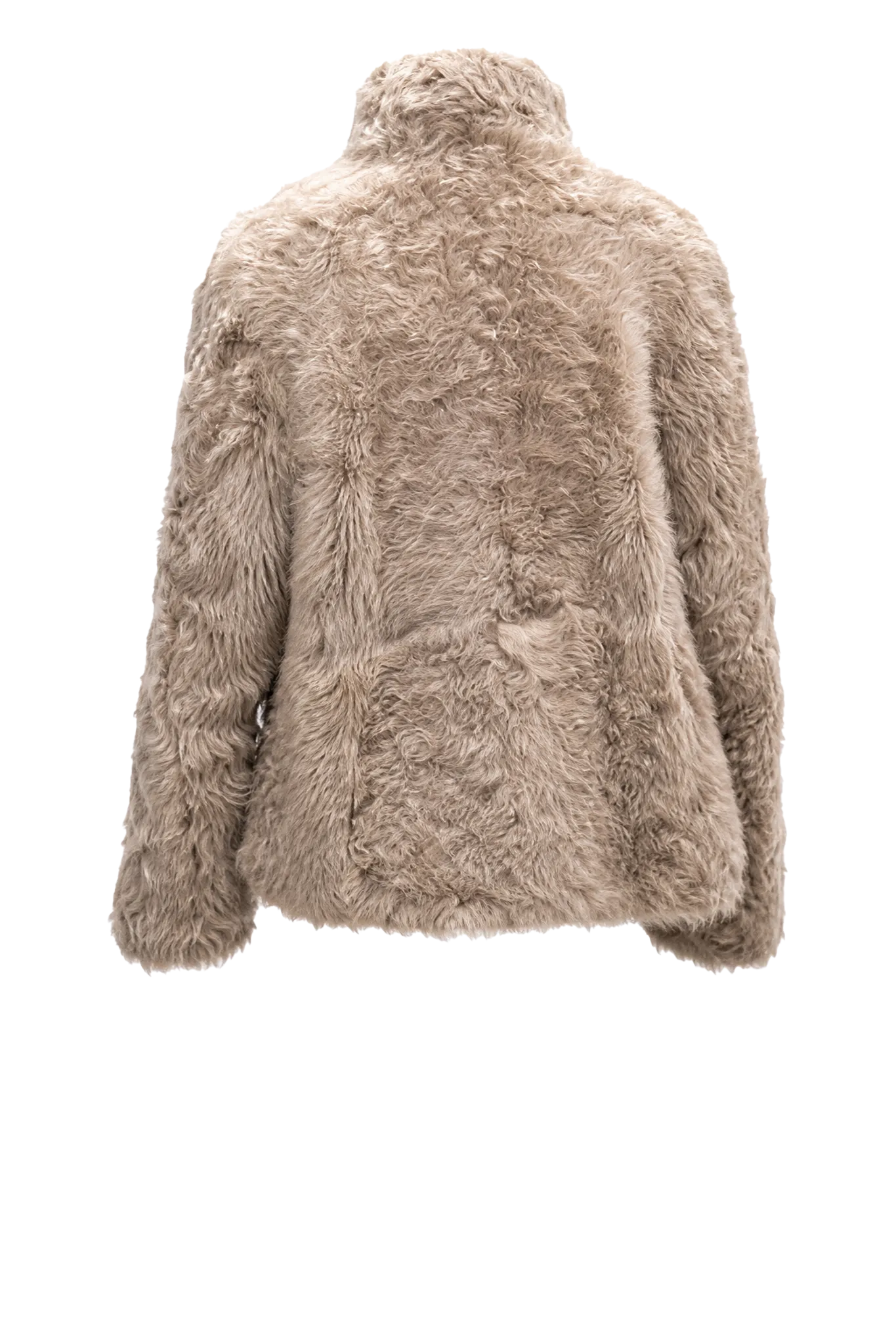 Lammfelljacke Cleo in Macchiato