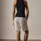 Tank Top Ribbed Cami in Black