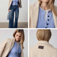 Blazer Madison in Cream