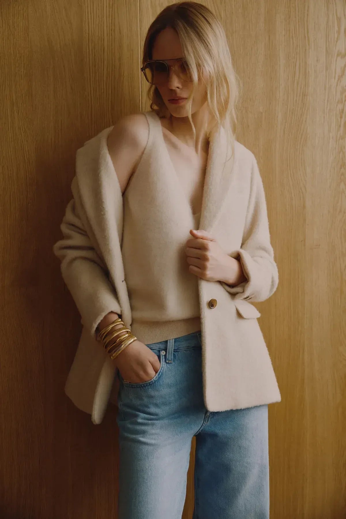 Blazer Madison in Cream