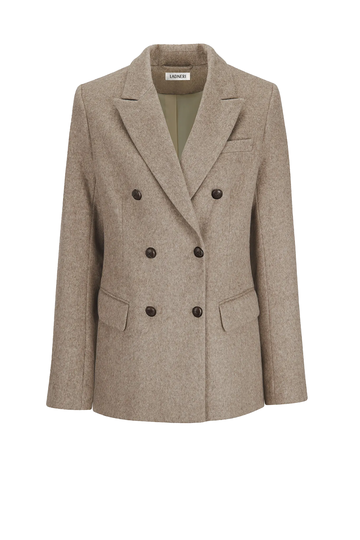 Blazer Manon in Taupe Melange