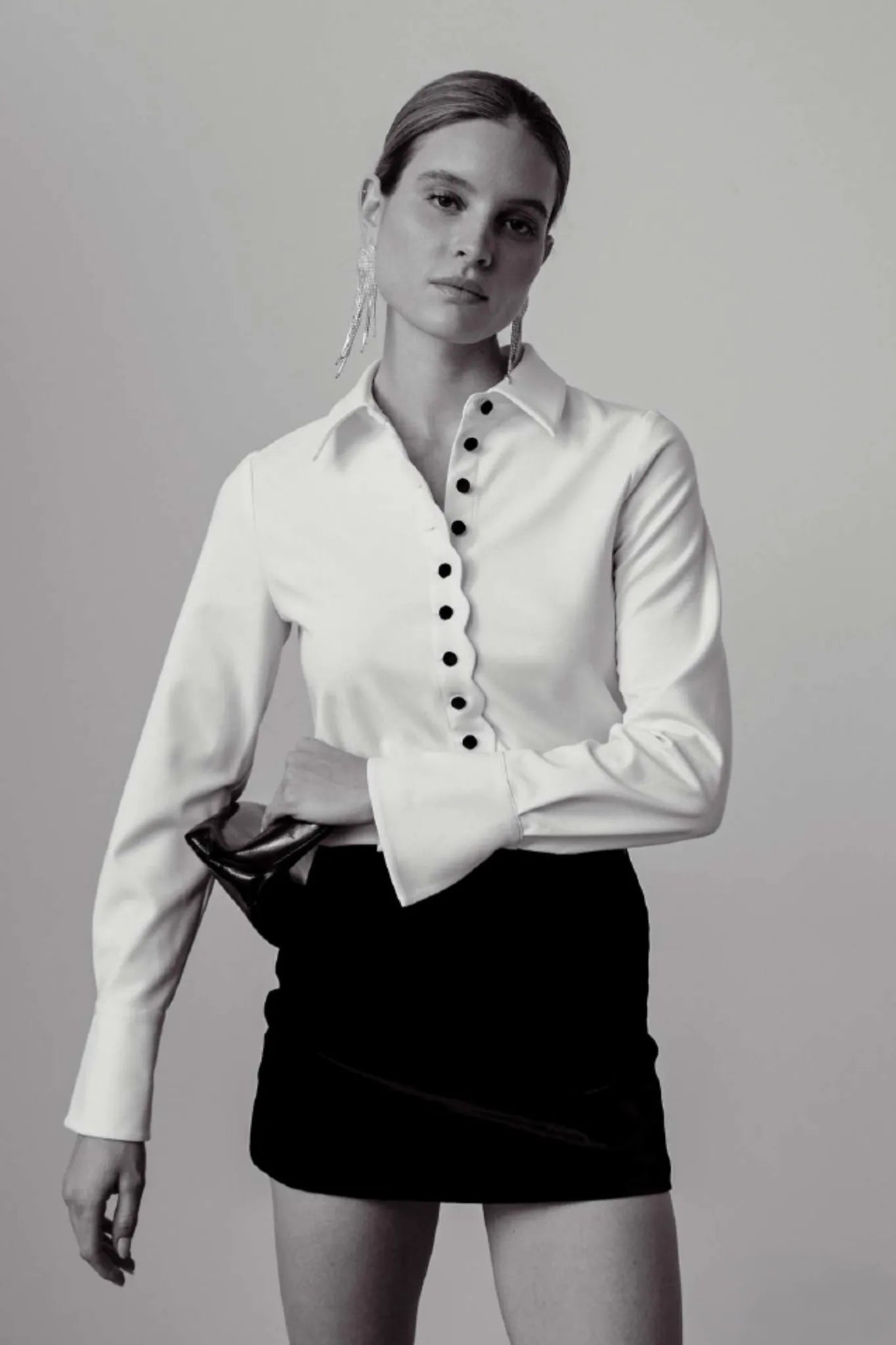 Bluse Tala in Ivory