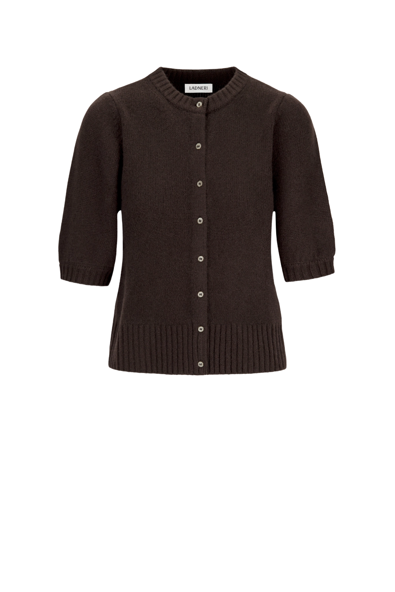Cardigan Poupette in Cacao Noir