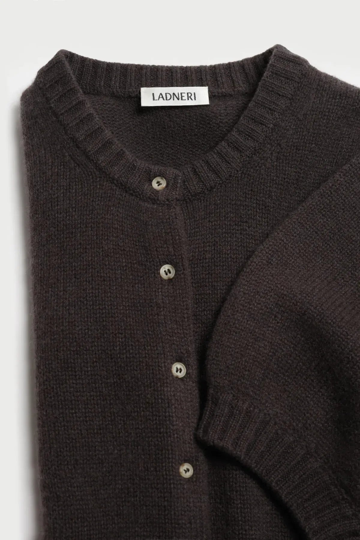 Cardigan Poupette in Cacao Noir