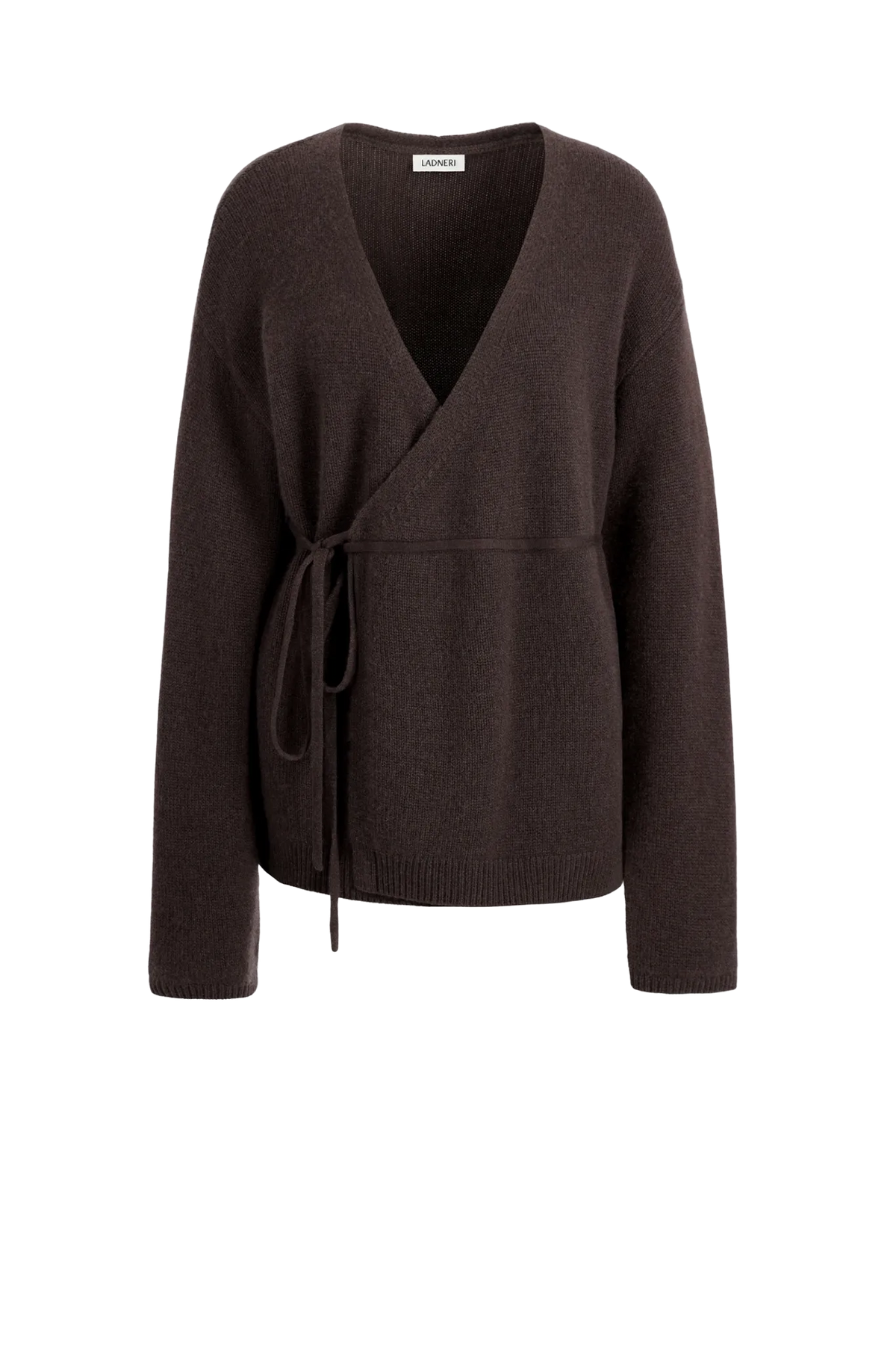 Cardigan Velluto in Cacao Noir