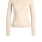 Cashmere Longsleeve Finest in Ivory Glow