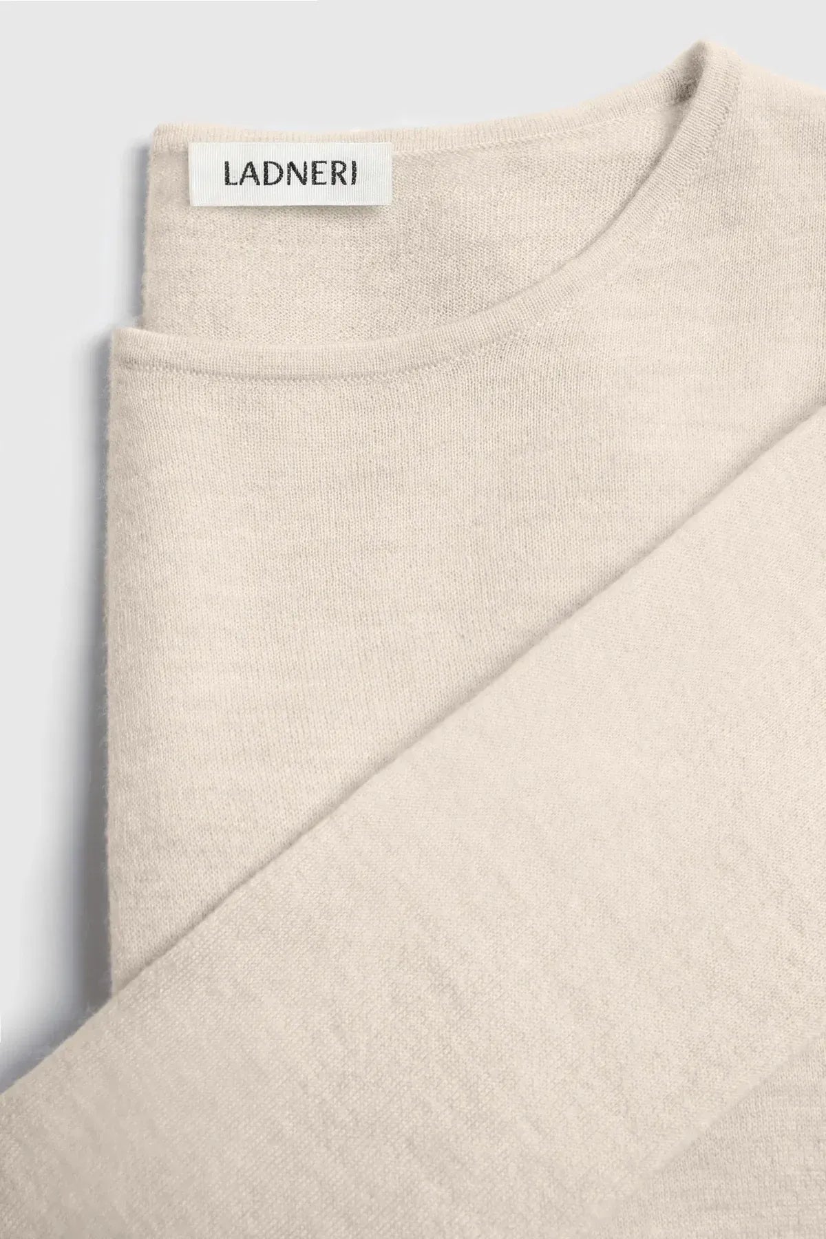 Cashmere Longsleeve Finest in Ivory Glow
