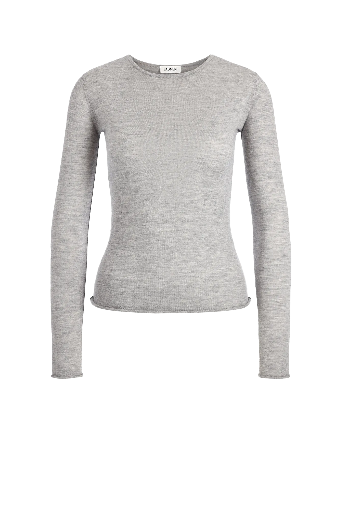 Cashmere Longsleeve Finest in Silver Haze