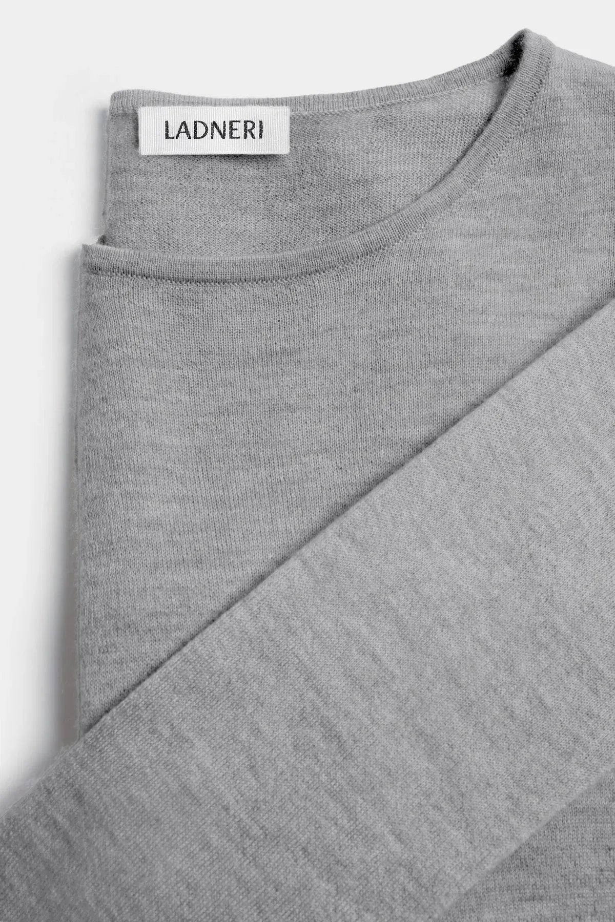 Cashmere Longsleeve Finest in Silver Haze