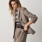 Hose Barrel in Taupe Melange